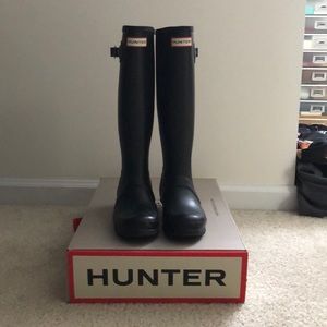 Original black Hunter Matte Rain boots